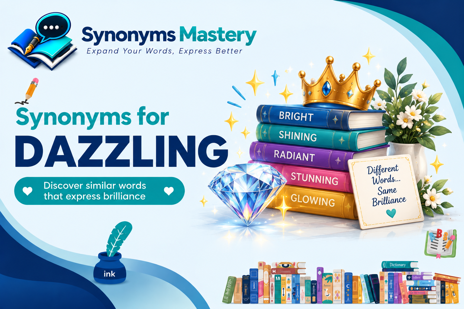synonyms for dazzling