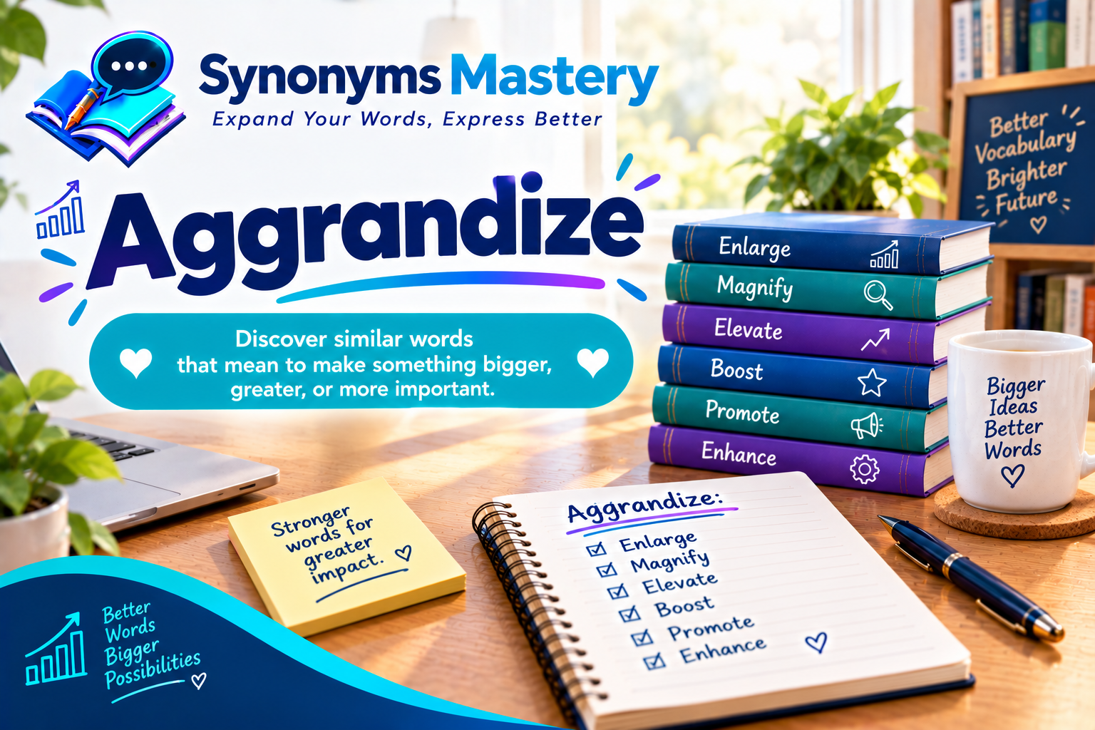 synonyms for aggrandize