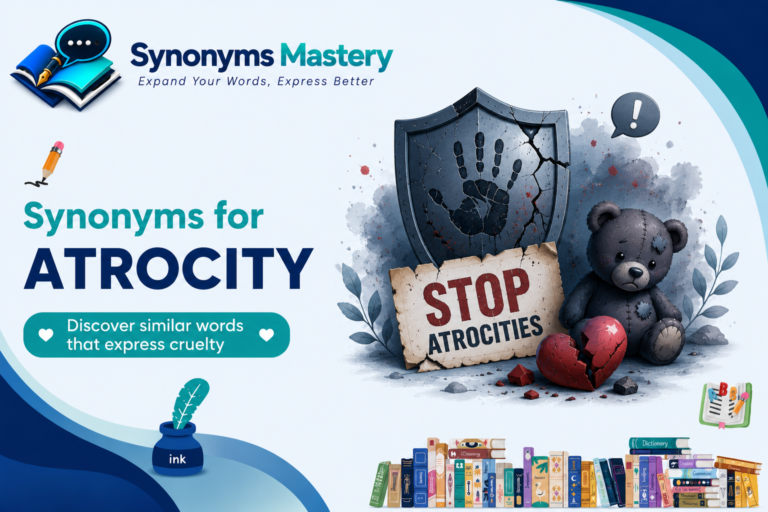 synonyms for atrocity