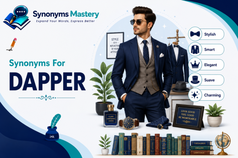 synonyms for dapper