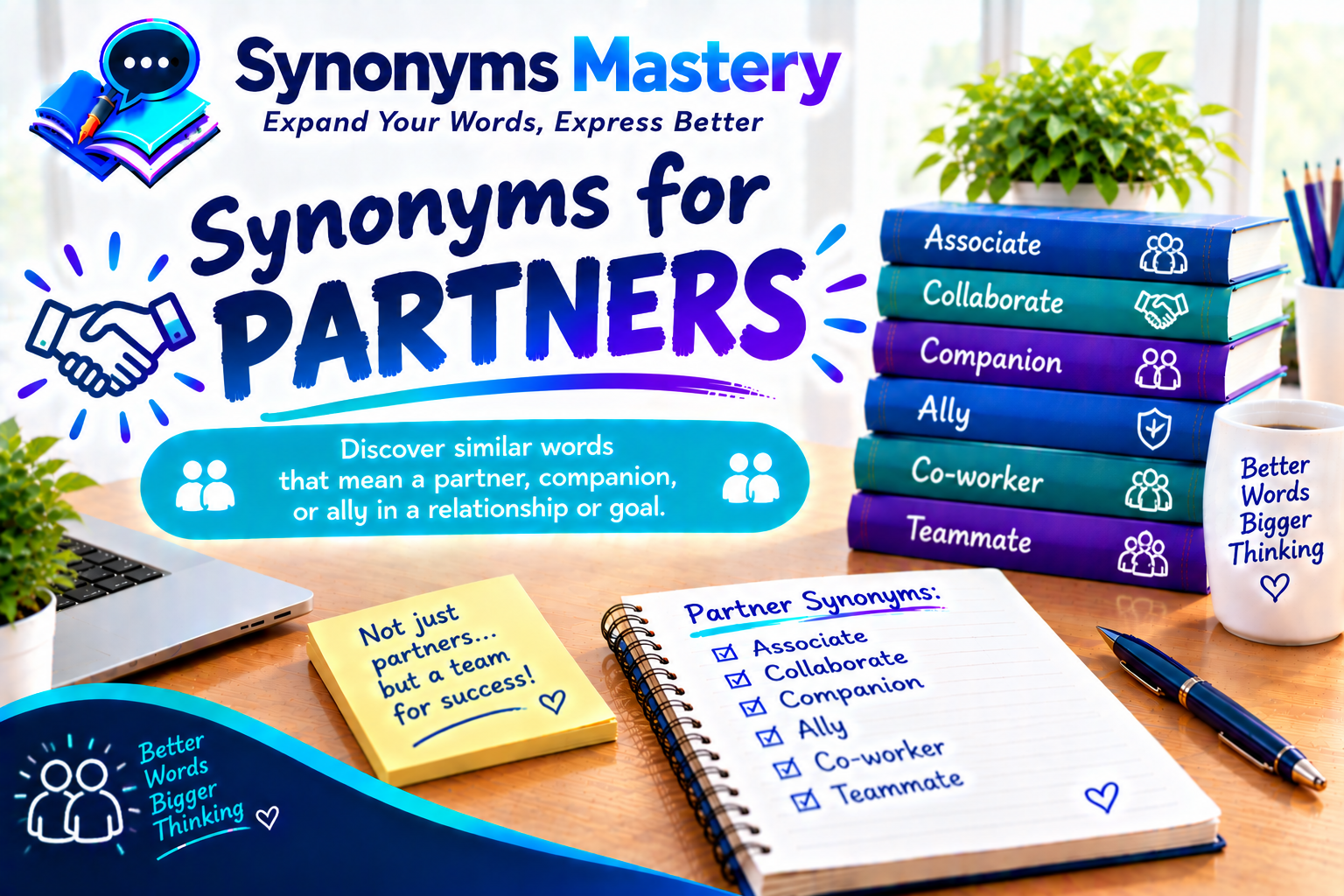 synonyms for partners