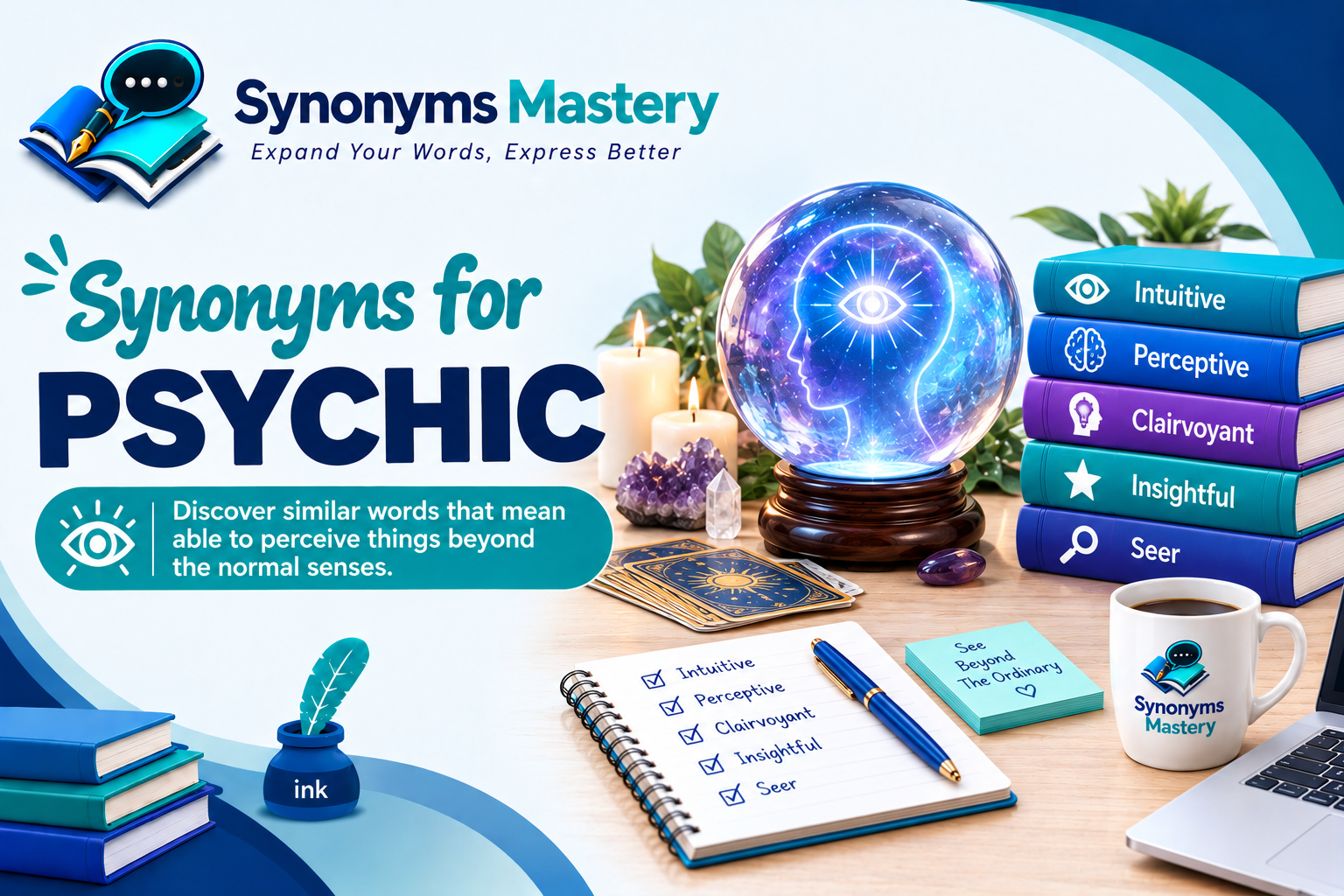 synonyms for psychic